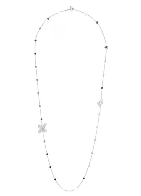18K white gold Giardini Segreti Opera diamond necklace